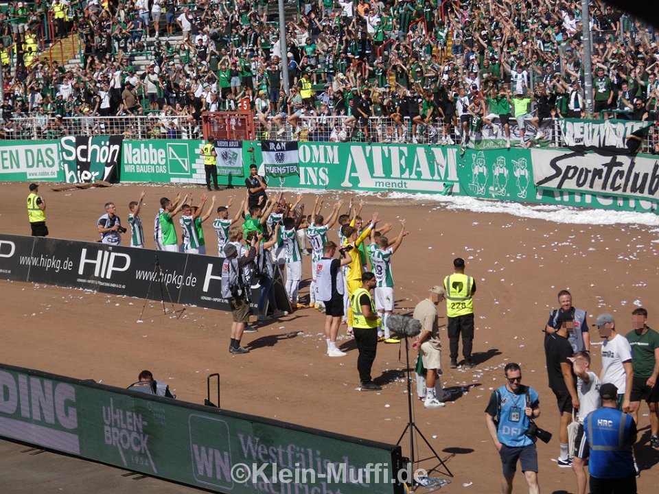 SC Preußen Münster – Hannover 96 0-0 (19)