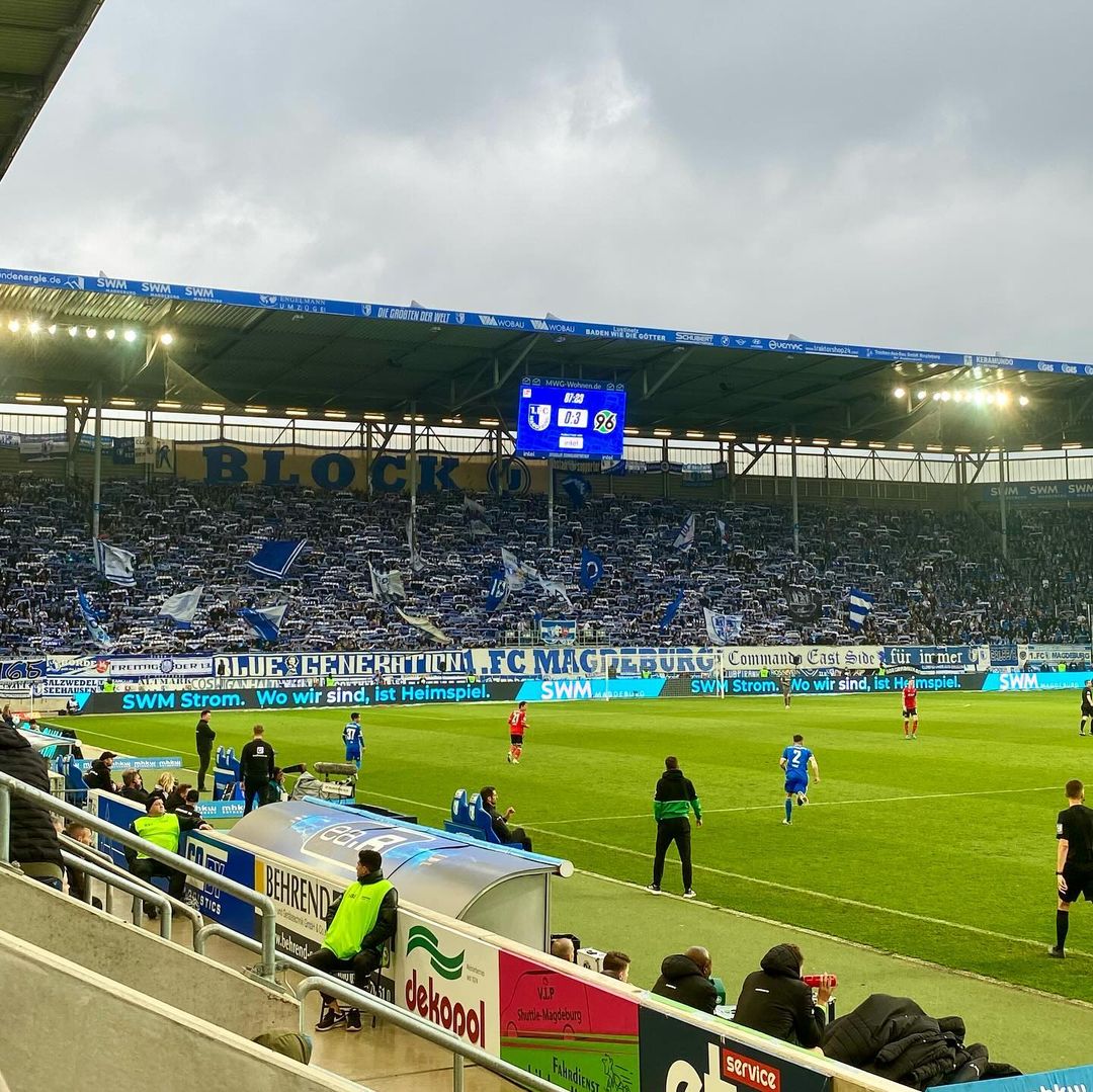 1. FC Magdeburg – Hannover 96 0-3 (2)