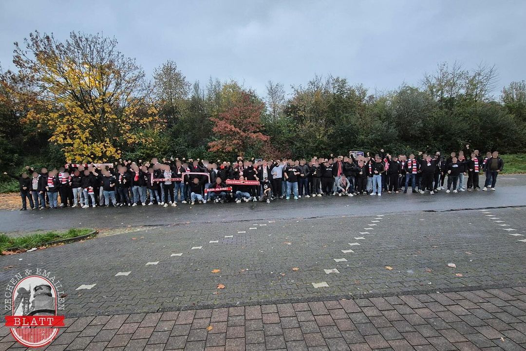 Gästefans | SV Lippstadt 08 – Rot Weiss Ahlen (01.11.2024)
