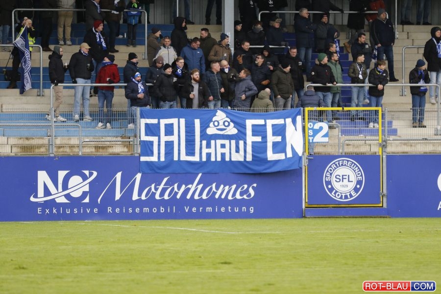 Sportfreunde Lotte – Wuppertaler SV 0-1