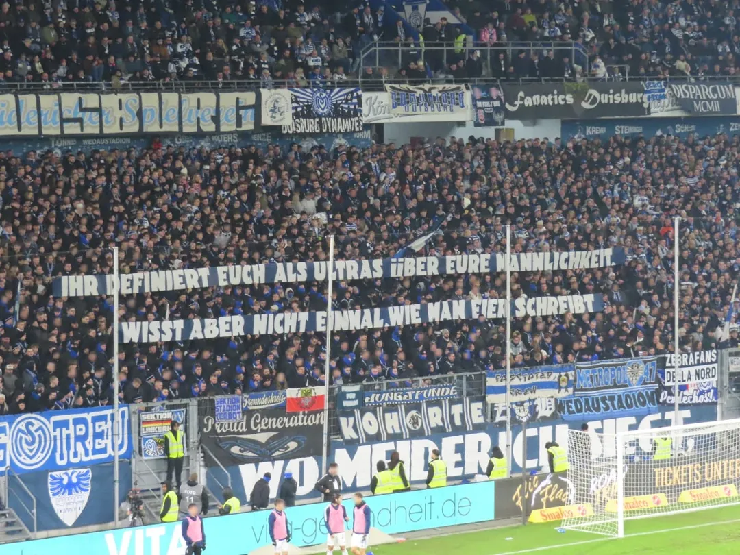 Heimfans | MSV Duisburg – Rot-Weiß Oberhausen (31.01.2025) 0-2