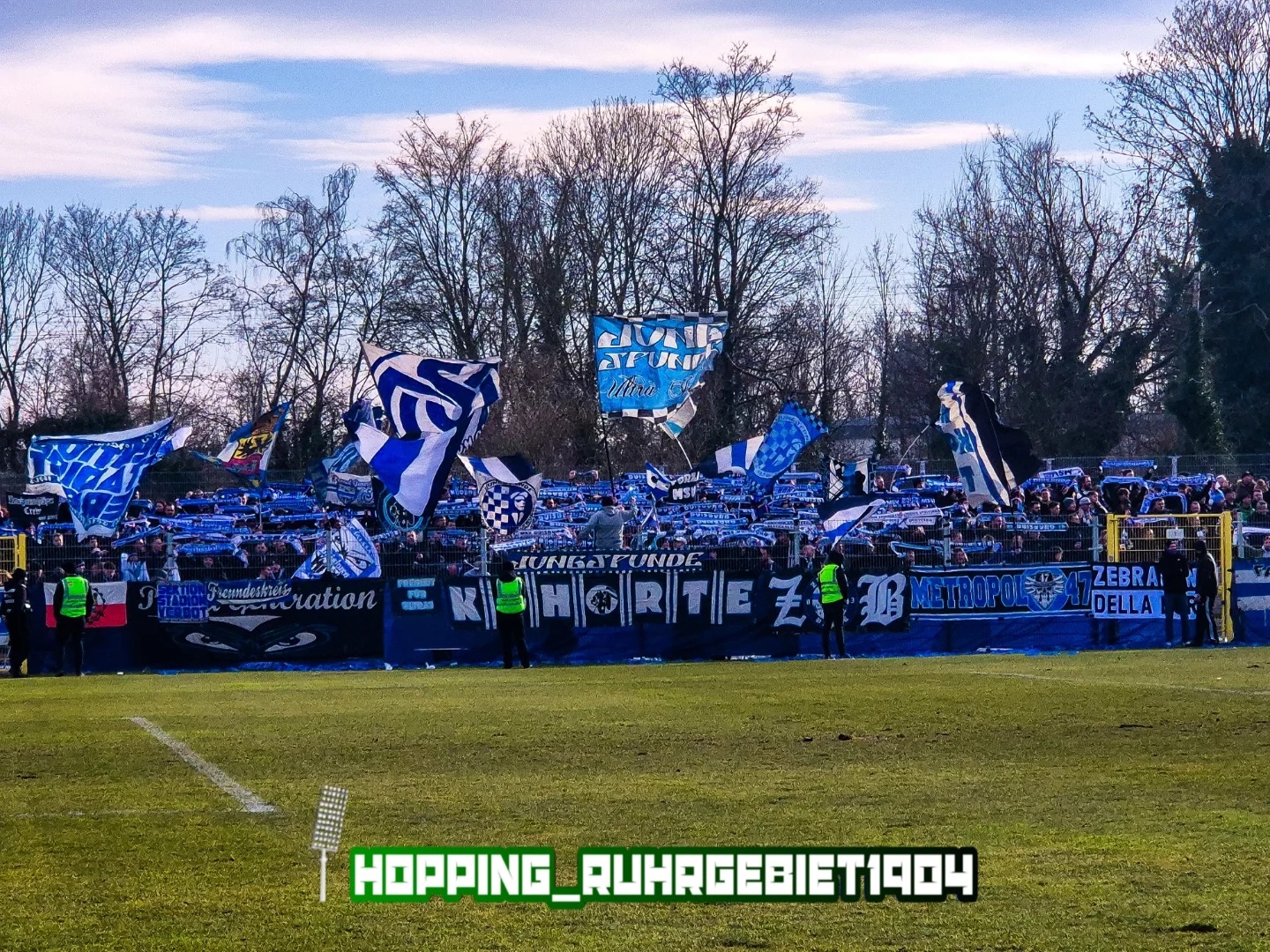 Gästefans | SV Eintracht Hohkeppel – MSV Duisburg (08.02.2025) 2-2