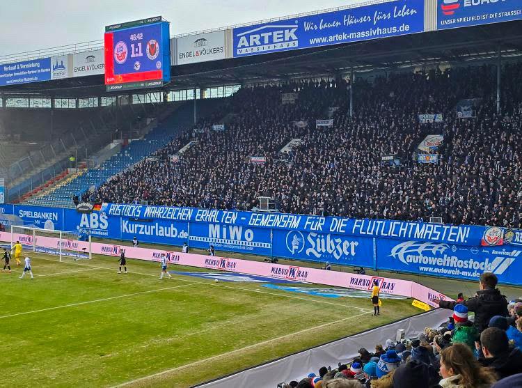 FC Hansa Rostock – Viktoria Köln 1-1