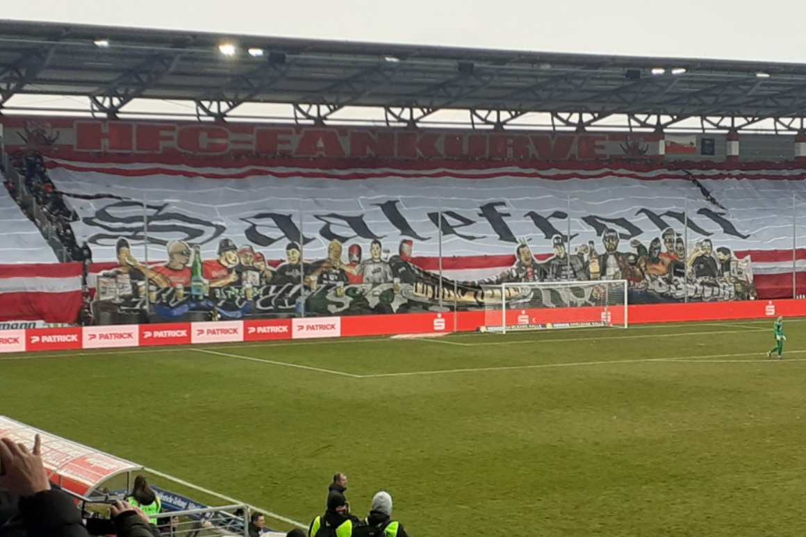 Heimfans | Hallescher FC – 1. FC Lokomotive Leipzig (15.02.2025) 0-1