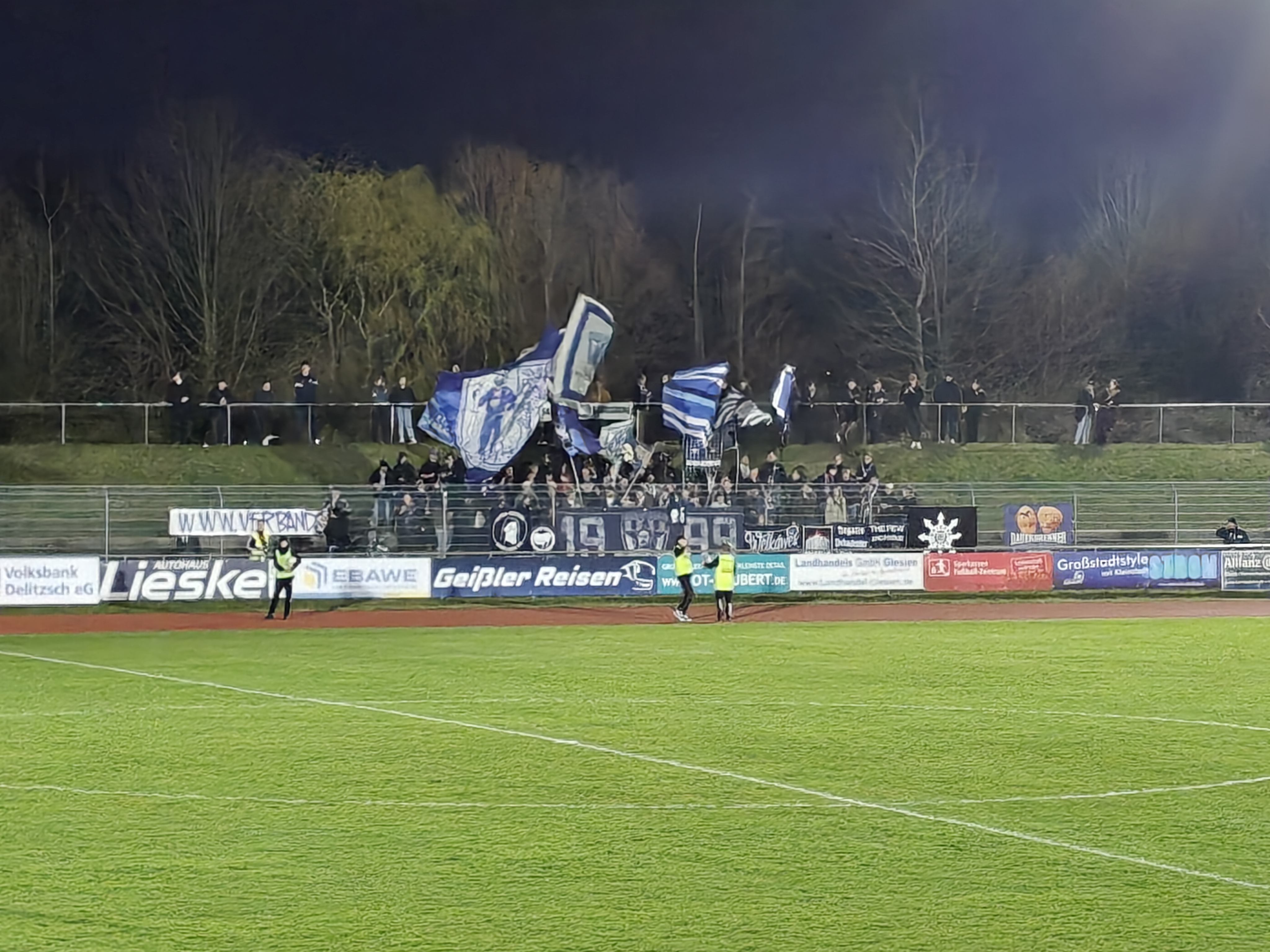 Gästefans | FC Eilenburg – SV Babelsberg 03 (28.03.2025) 3-2