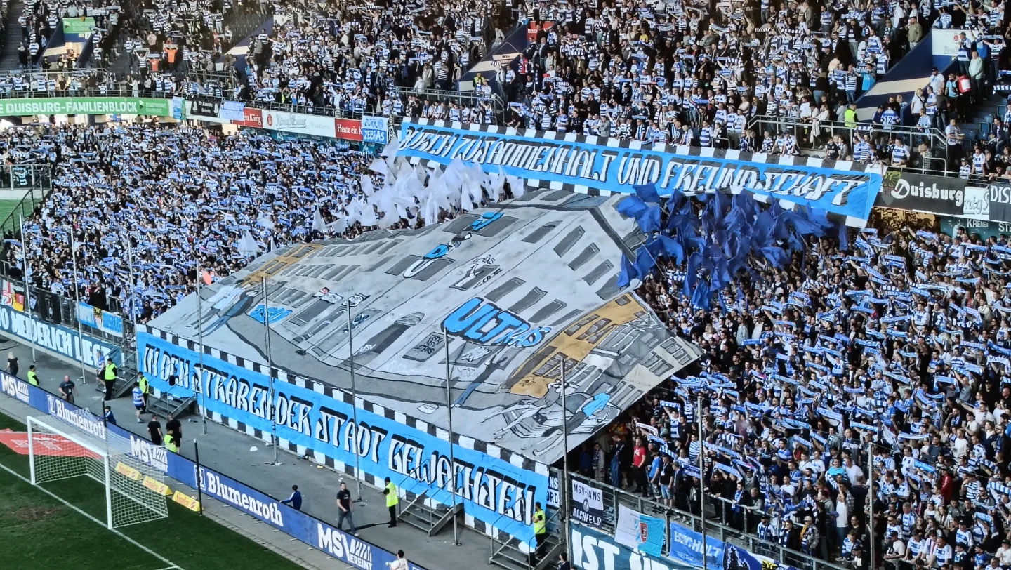 Heimfans | MSV Duisburg – 1. FC Bocholt (04.04.2025) 1-1
