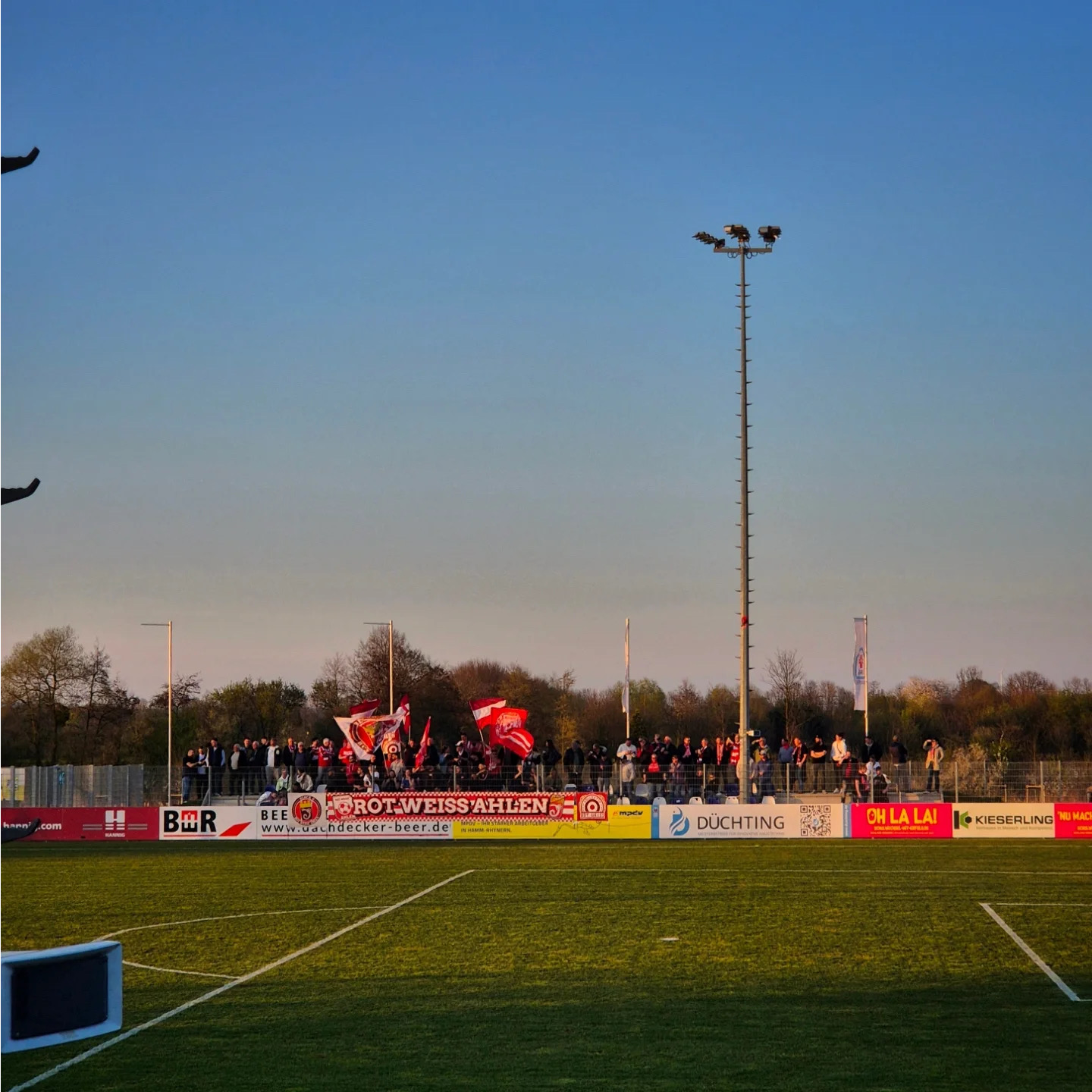 Gästefans | SV Westfalia Rynern – Rot Weiss Ahlen (04.04.2025) 0-1