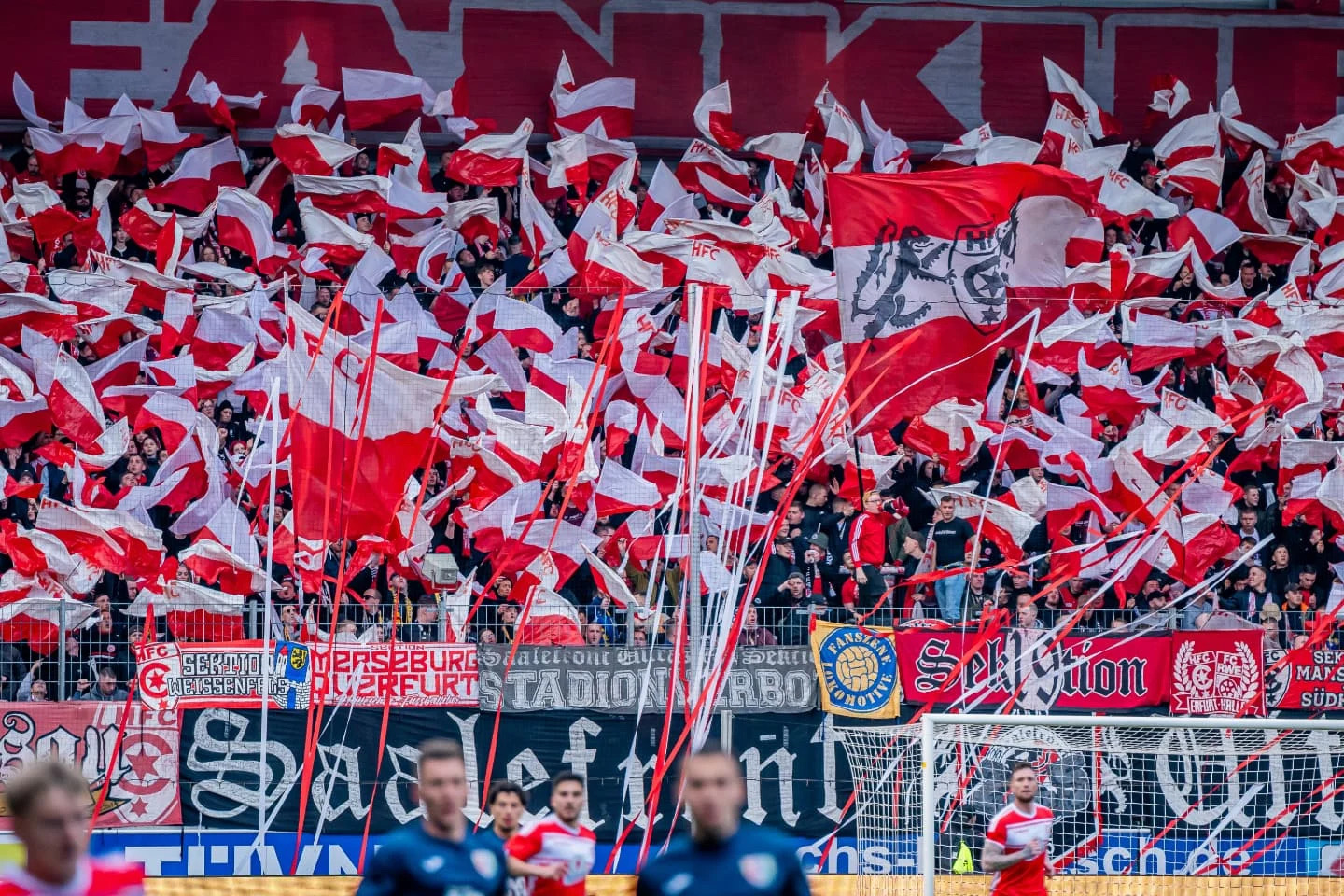 Heimfans | Hallescher FC – SV Babelsberg 03 (11.04.2025) 2-0