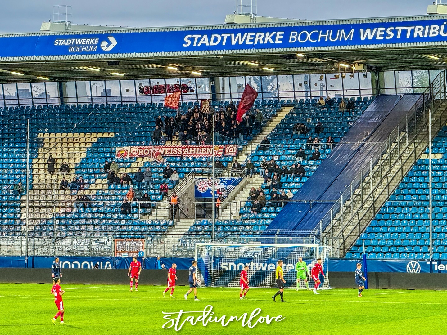 Gästefans | VfL Bochum II – Rot Weiss Ahlen (17.04.2025) 4-0