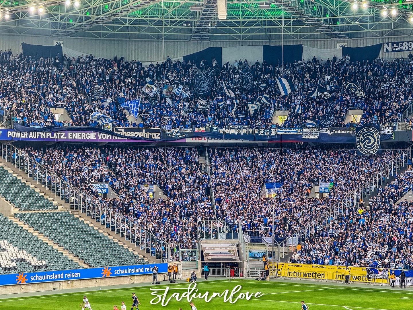 Gästefans | Borussia Mönchengladbach II – MSV Duisburg (25.04.2025) 0-1