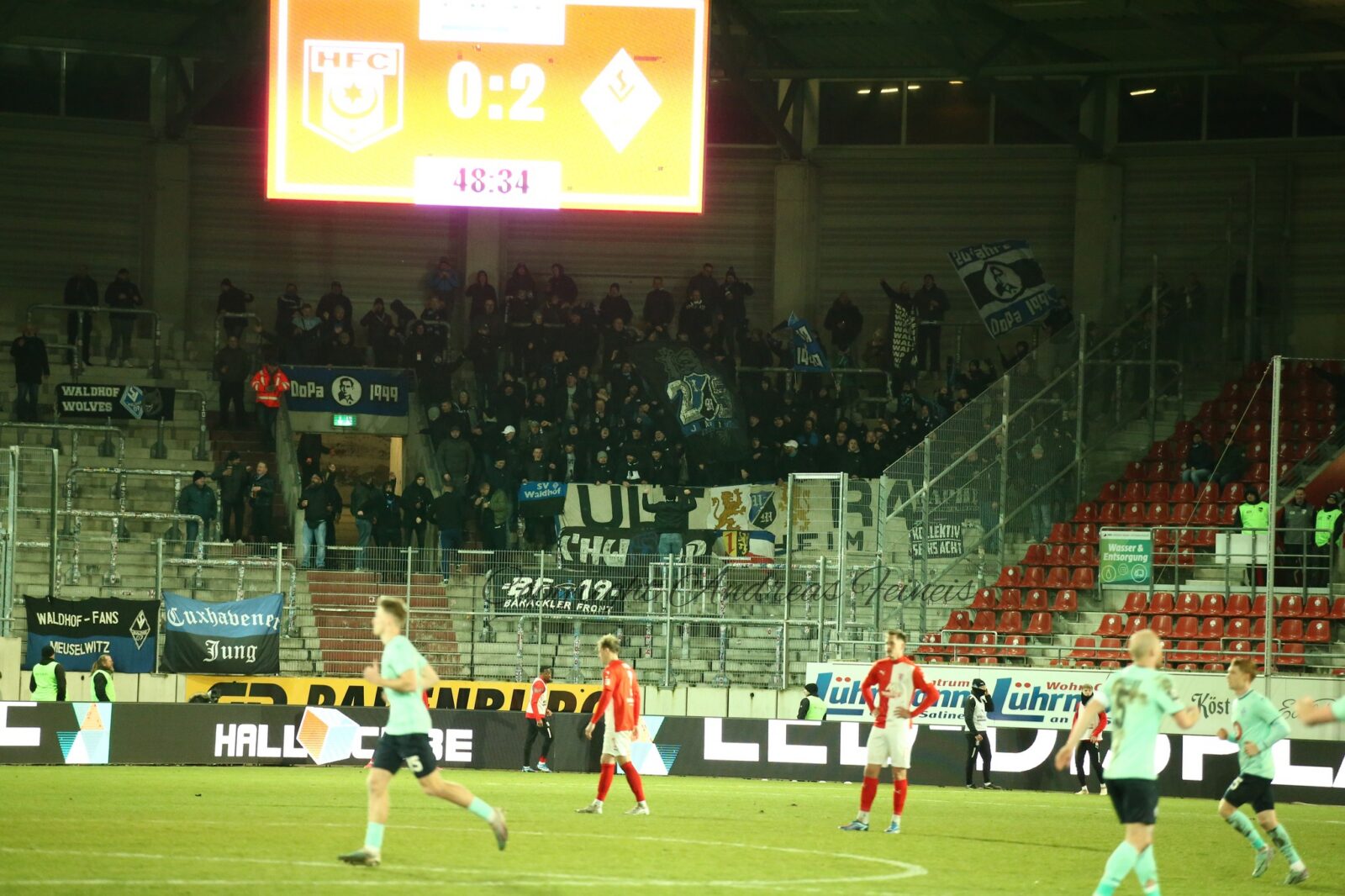 Hallescher FC – SV Waldhof Mannheim 1-4 (1)