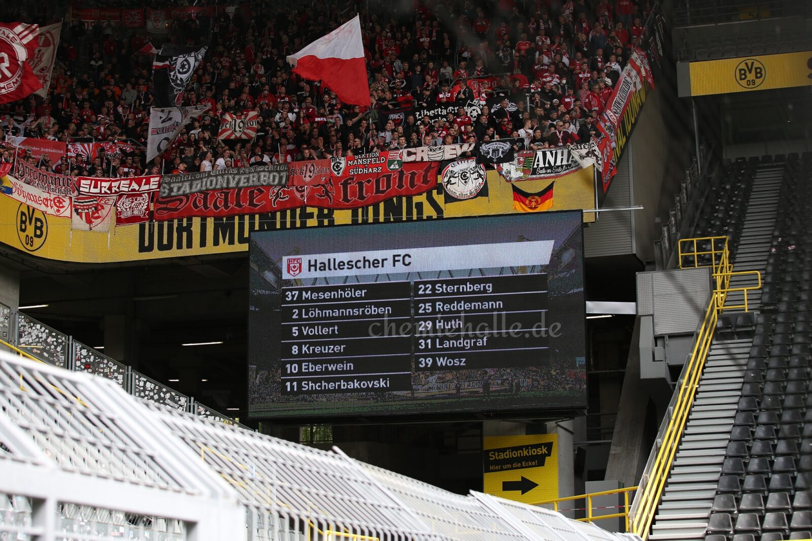 Borussia Dortmund II – Hallescher FC 0-0 (11)