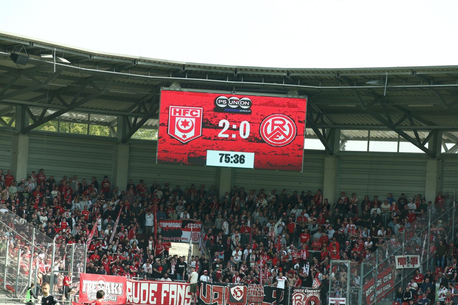 Hallescher FC – Rot-Weiss Essen 2-0