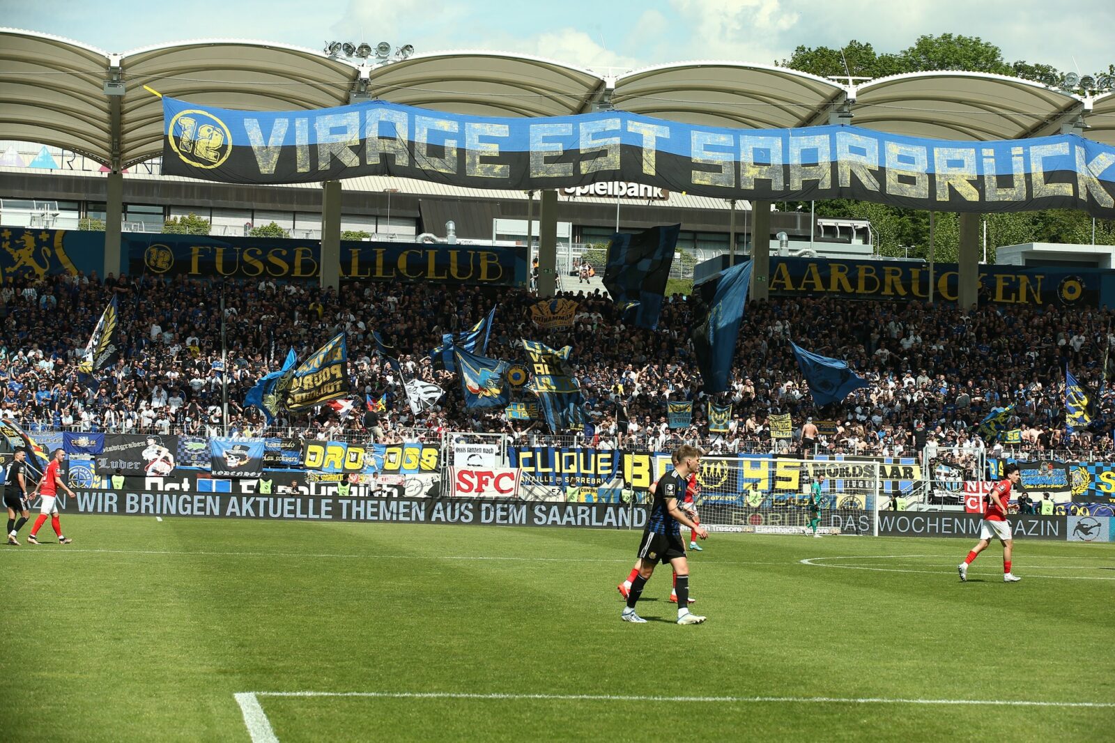 1. FC Saarbrücken – Hallescher FC 2-0 (6)