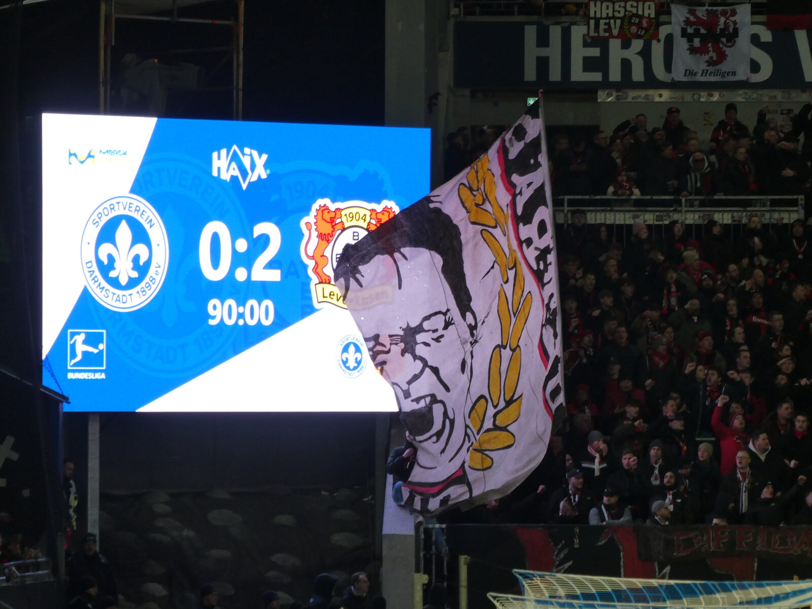 SV Darmstadt 98 – Bayer 04 Leverkusen 0-2 (3)