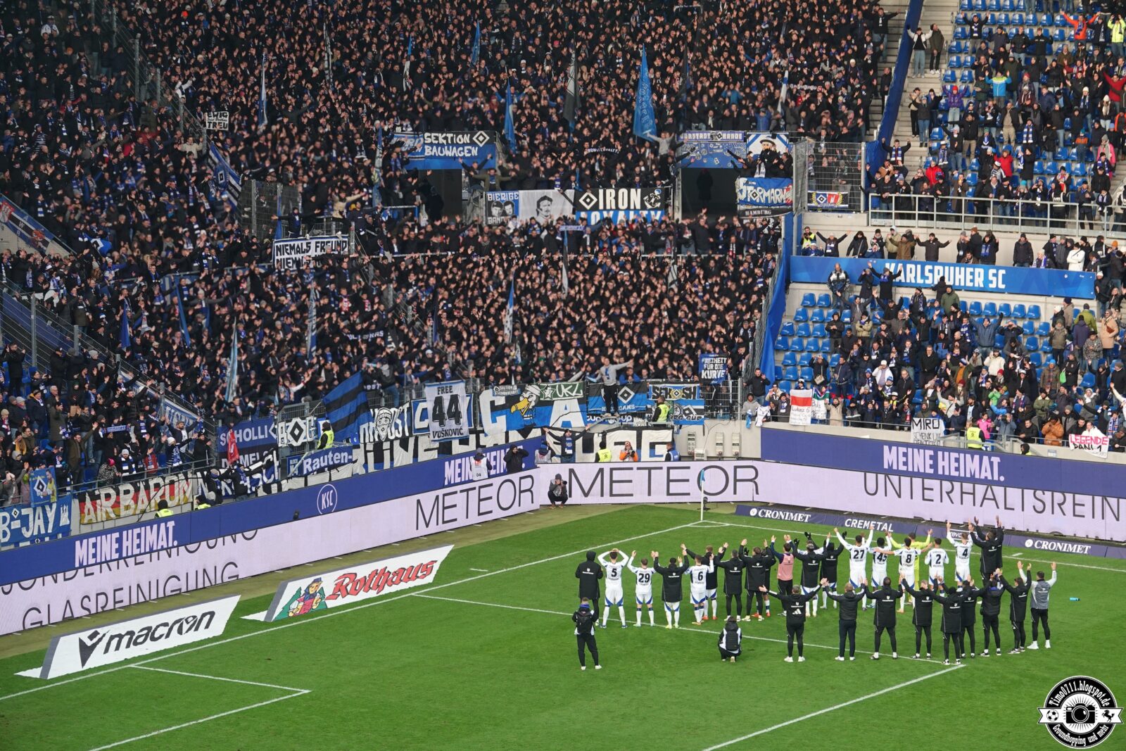 Karlsruher SC – Hamburger SV 1-3 (45)