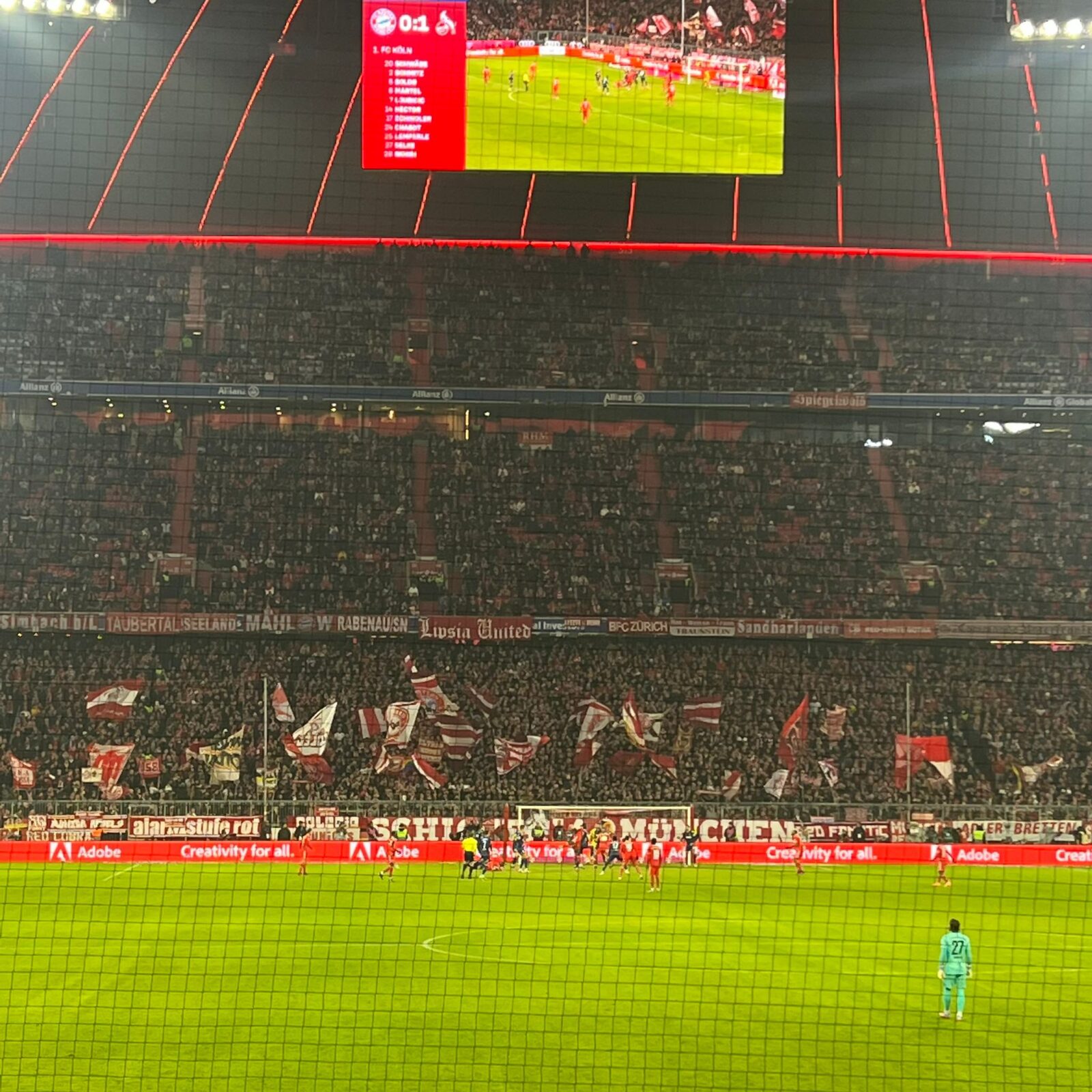 FC Bayern München – 1. FC Köln 1-1