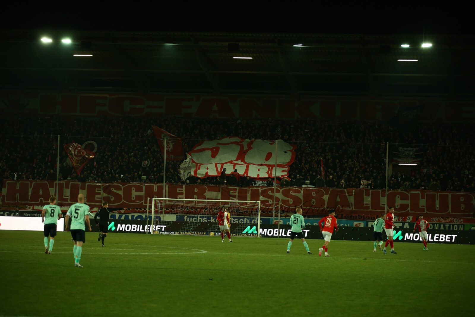 Hallescher FC – SV Waldhof Mannheim 1-4