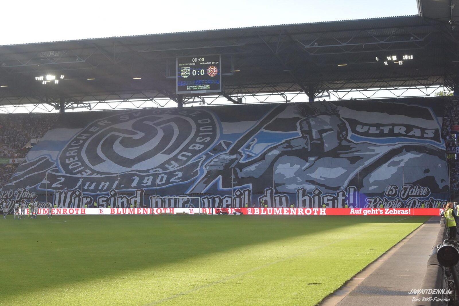 MSV Duisburg – Rot-Weiss Essen 2-2