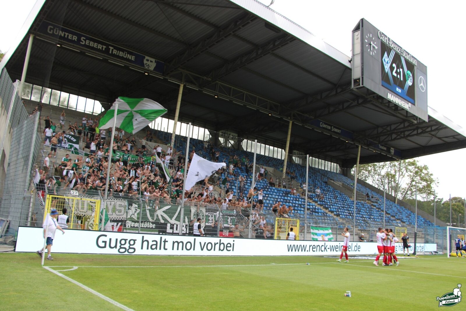 SV Waldhof Mannheim – VfB Lübeck 2-2 (15)