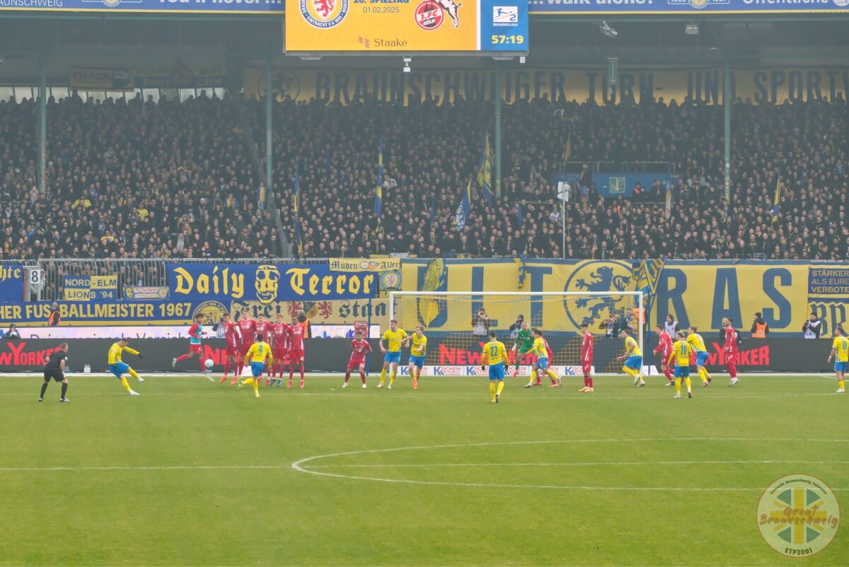 Eintracht Braunschweig – 1. FC Köln 1-2