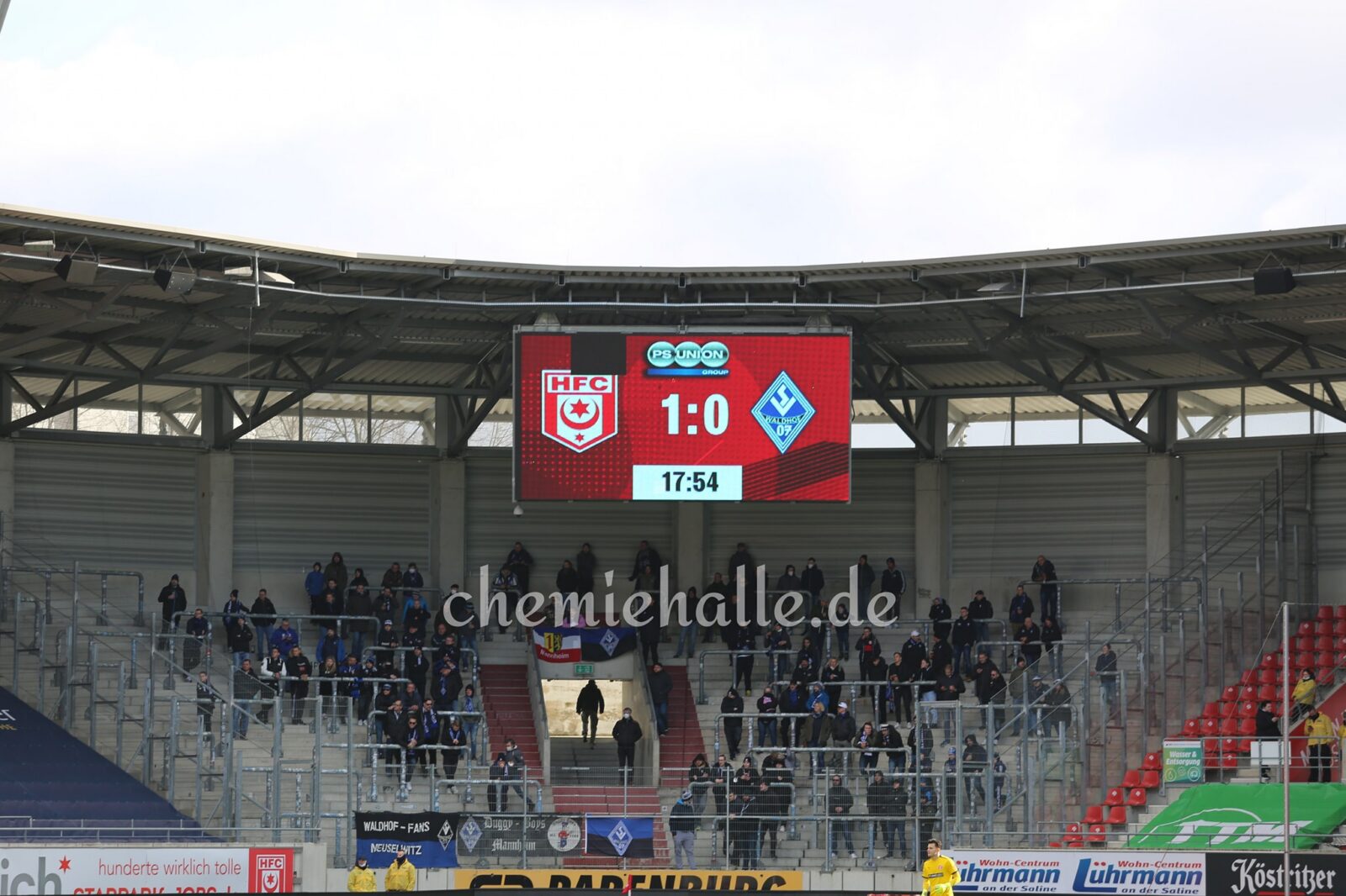 Hallescher FC – SV Waldhof Mannheim 1-2 (2)
