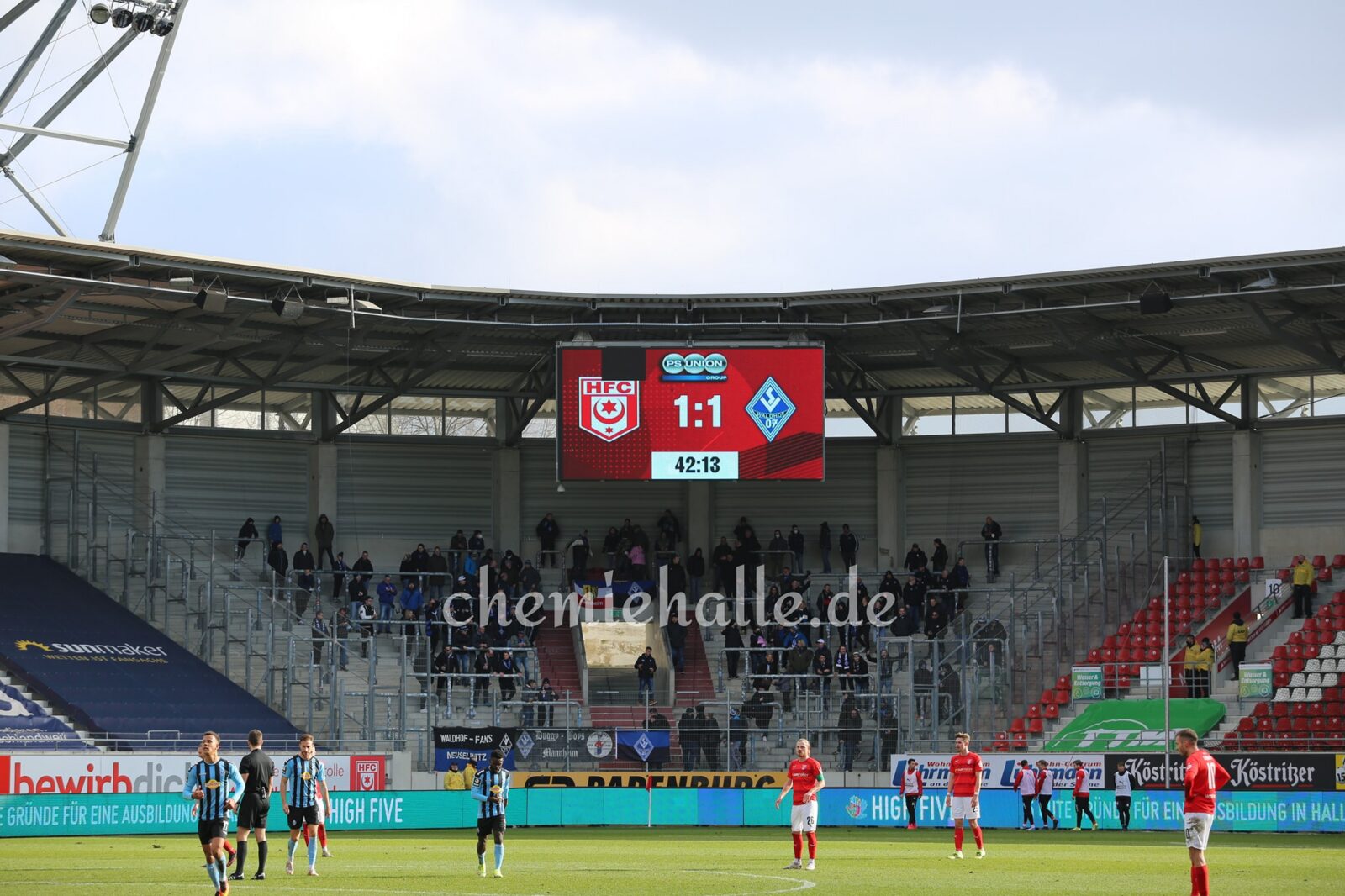 Hallescher FC – SV Waldhof Mannheim 1-2