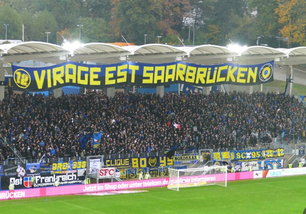 1. FC Saarbrücken – Dynamo Dresden abgebrochen