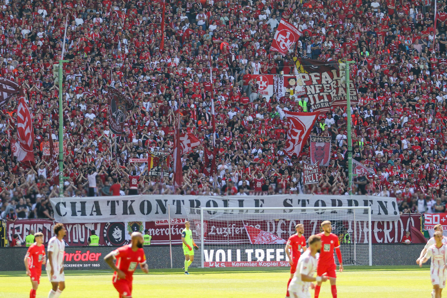 1. FC Kaiserslautern – Fortuna Düsseldorf 0-3