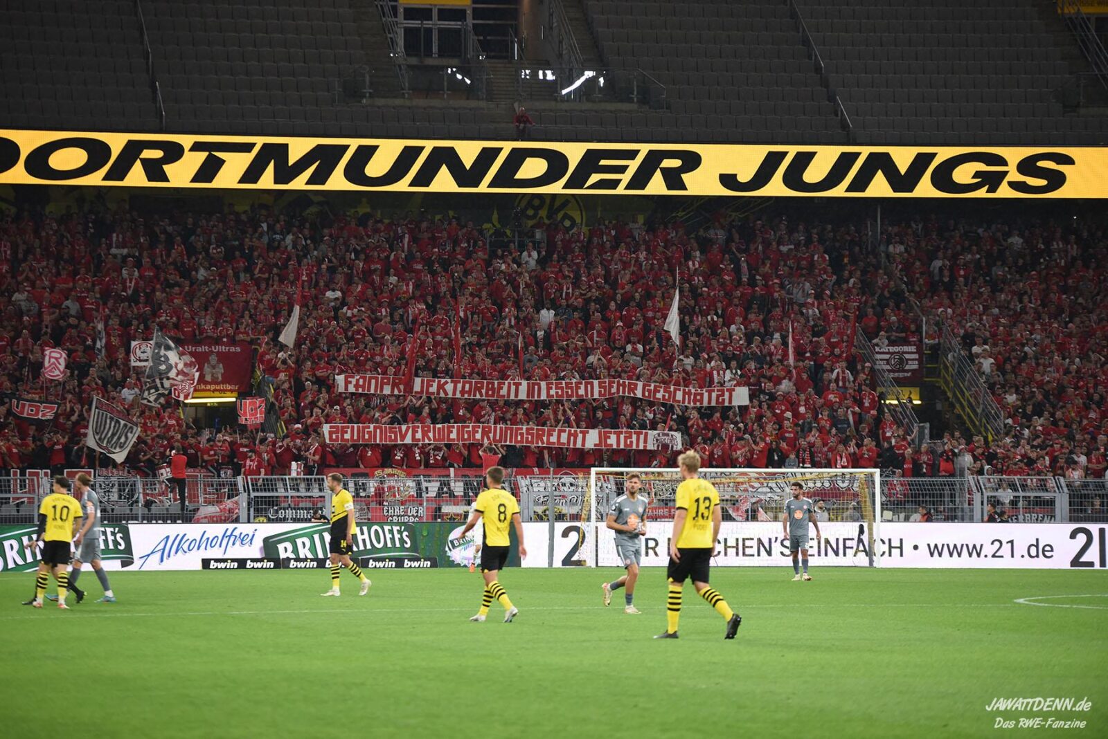 Borussia Dortmund II – Rot-Weiss Essen 1-2 (45)