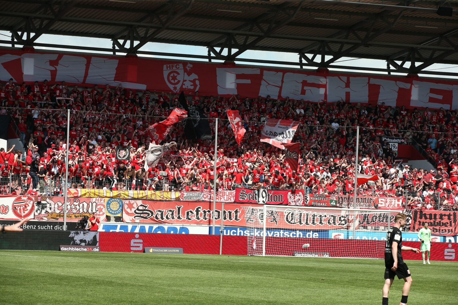 Germania Halberstadt – Hallescher FC 2-4