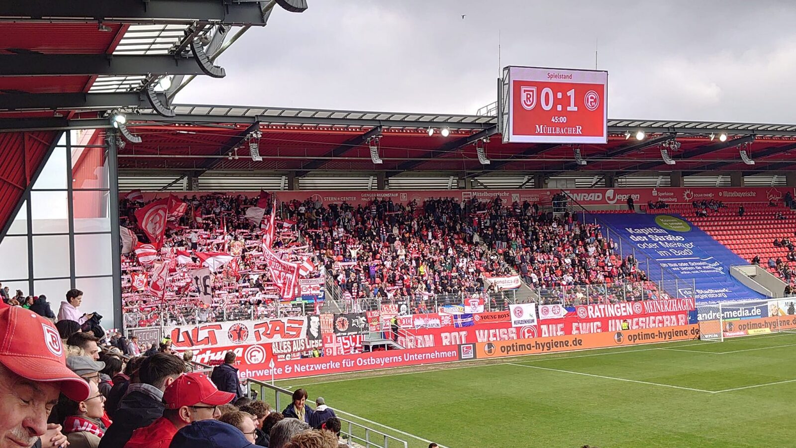 SSV Jahn Regensburg – Fortuna Düsseldorf 0-3