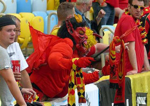 Belgien vs Russland (1-0)