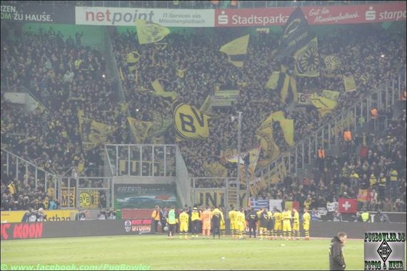 Borussia Mönchengladbach vs Borussia Dortmund (0-1) (4)