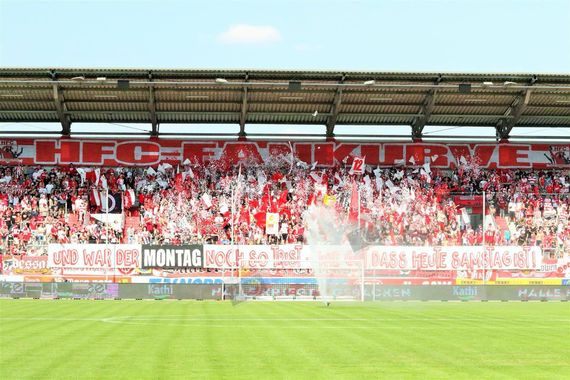 Hallescher FC vs SG Sonnenhof-Großaspach (4-0)