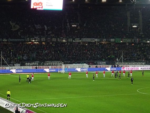 Hannover 96 vs SV Sandhausen (1-1) (1)