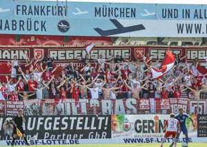 Sportfreunde Lotte vs SSV Jahn Regensburg (3-2)