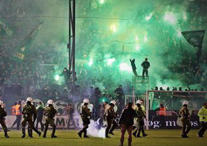 Panathinaikos Athen vs Olympiakos Piraeus (Abges.)