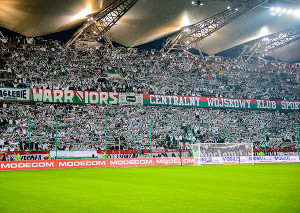 Legia Warschau vs Cracovia Krakow (3-1)
