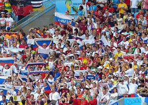 Belgien vs Russland (1-0)
