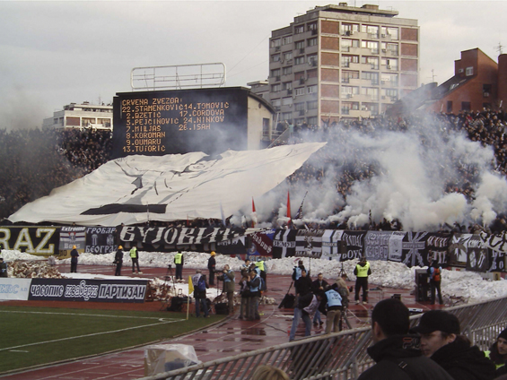 Partizan Belgrad vs Roter Stern Belgrad (1-1) (2)