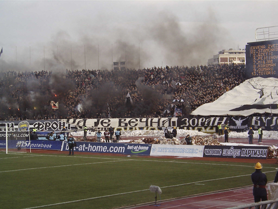 Partizan Belgrad vs Roter Stern Belgrad (1-1) (4)