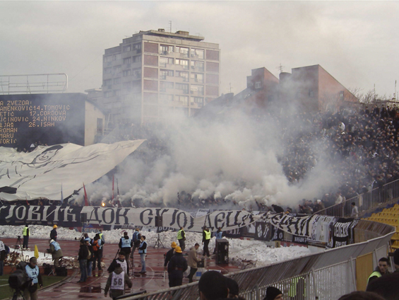 Partizan Belgrad vs Roter Stern Belgrad (1-1) (5)