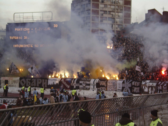 Partizan Belgrad vs Roter Stern Belgrad (1-1) (11)