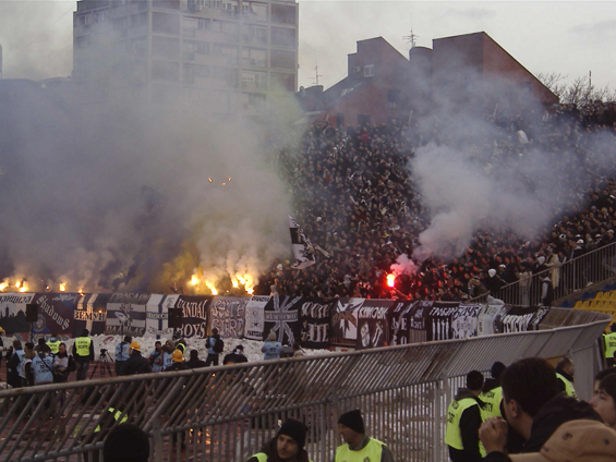 Partizan Belgrad vs Roter Stern Belgrad (1-1) (12)