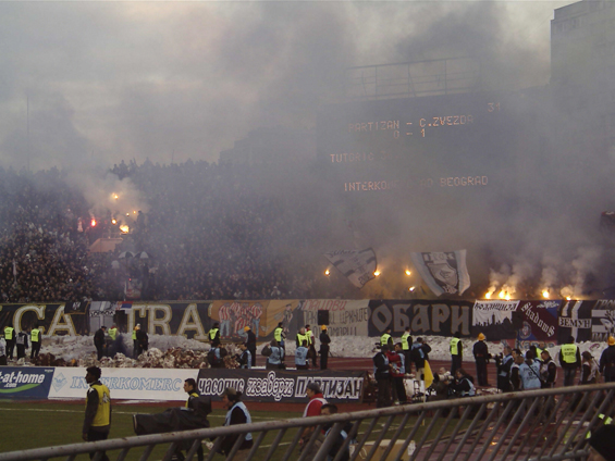Partizan Belgrad vs Roter Stern Belgrad (1-1) (13)