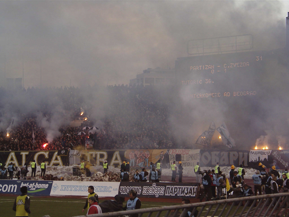 Partizan Belgrad vs Roter Stern Belgrad (1-1) (15)