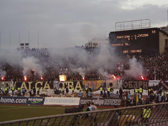 Partizan Belgrad vs Roter Stern Belgrad (1-1) (16)