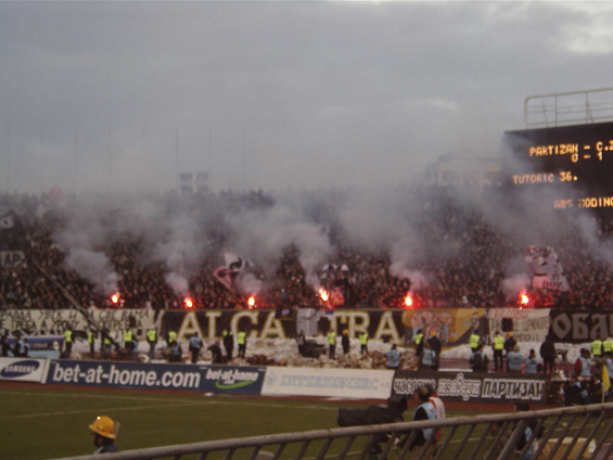 Partizan Belgrad vs Roter Stern Belgrad (1-1) (17)