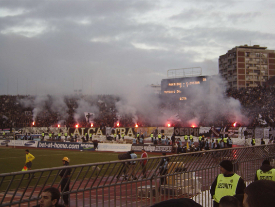 Partizan Belgrad vs Roter Stern Belgrad (1-1) (18)